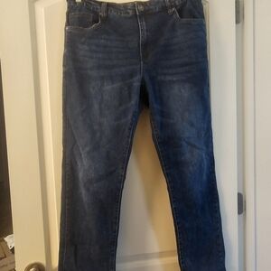Men's Blue Straight Jeans